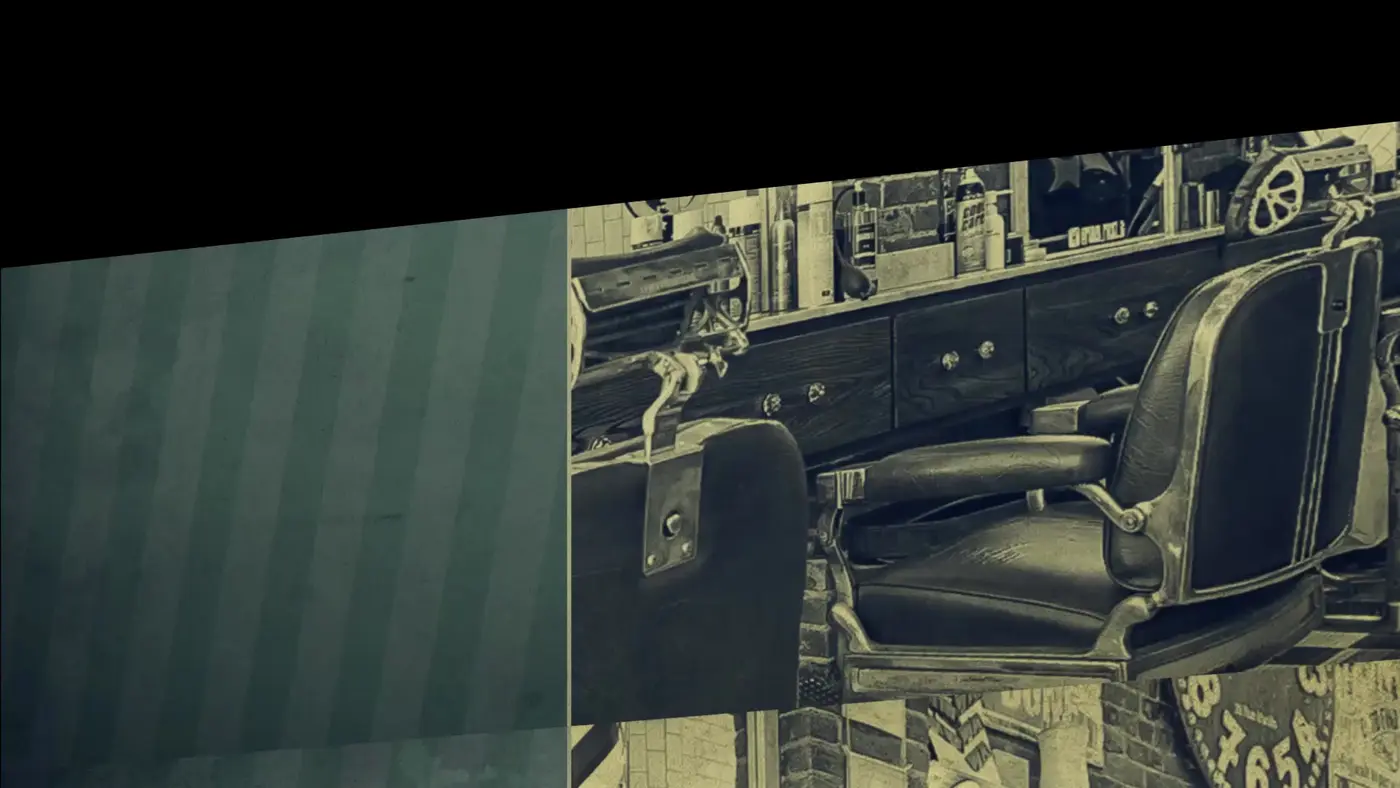 Vintage barbershop history at Groomers & Pomade